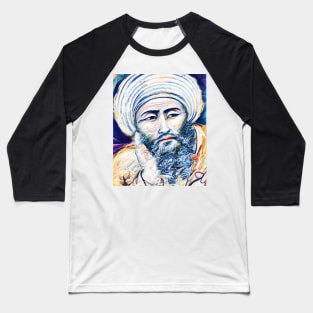 Averroes Portrait | Averroes Artwork 12 Baseball T-Shirt